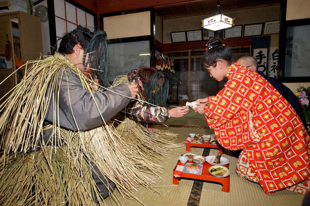 北浦真山地区（写真：男鹿市）