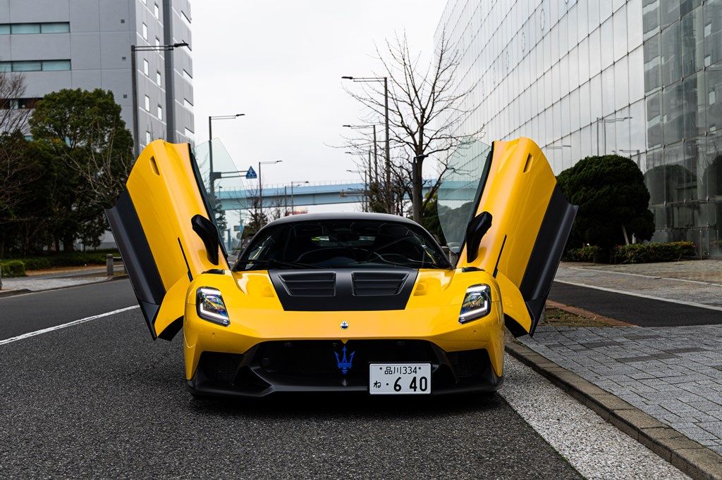 マセラティの最新モデル「GT2ストラダーレ」（写真：三木 宏章）