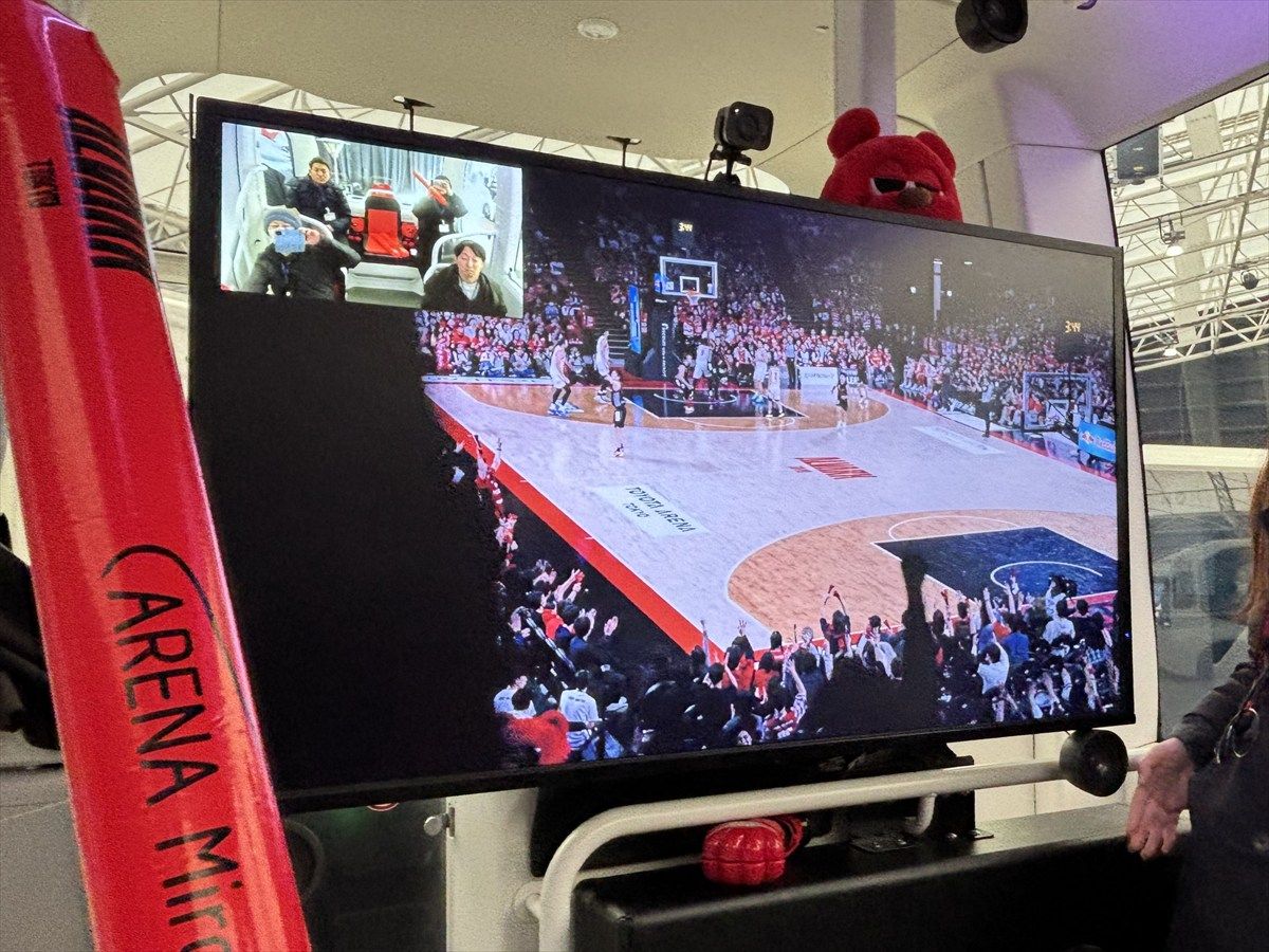 東京・お台場「e-Palette」取材会にて（写真：桃田健史）