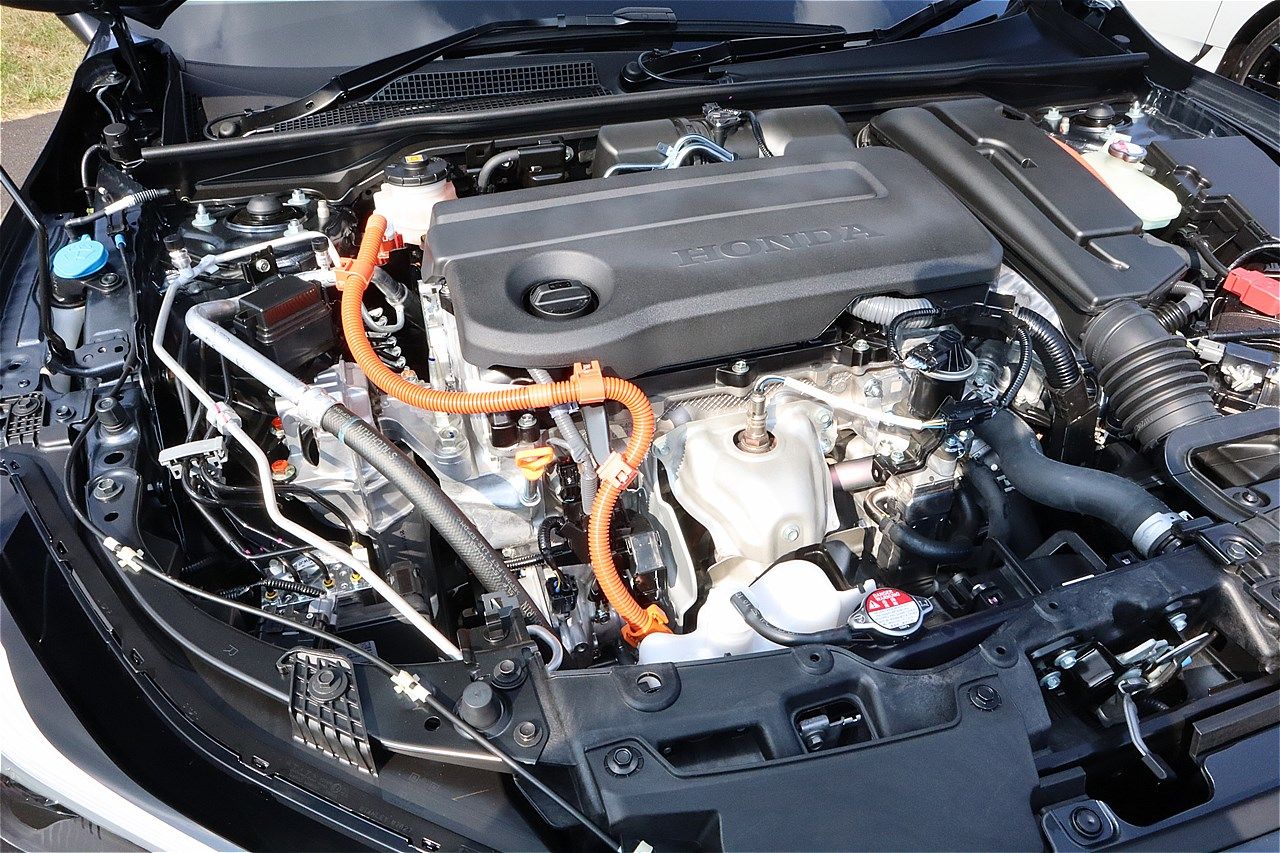 ホンダの新型「プレリュード」（筆者撮影）