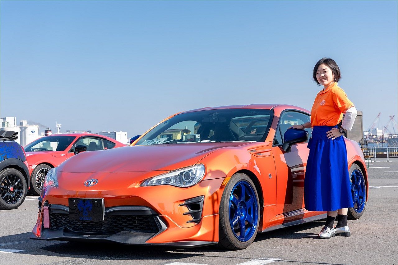 ハチ子さん「トヨタ 86」（写真：三木 宏章）