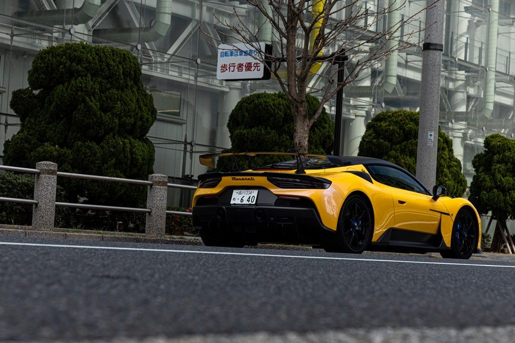 マセラティの最新モデル「GT2ストラダーレ」（写真：三木 宏章）