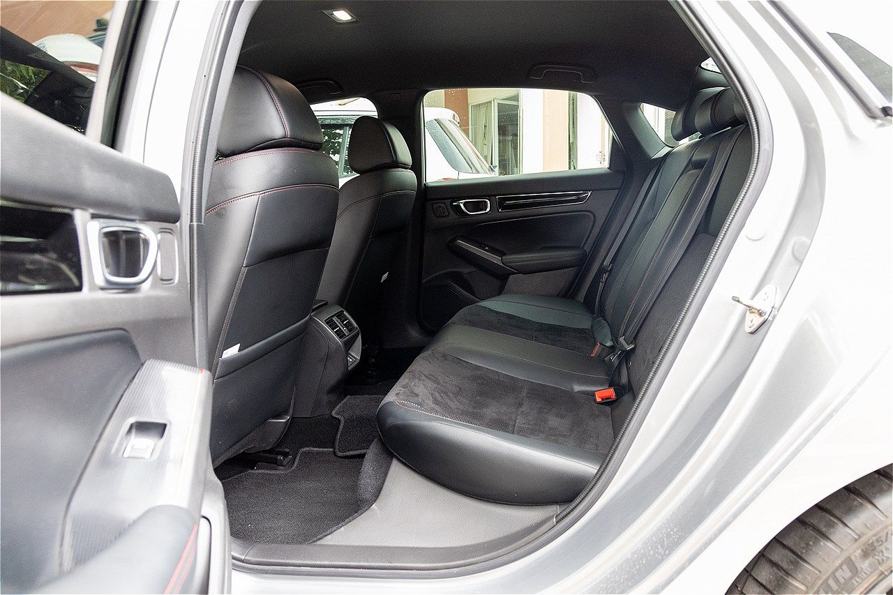 タイで試乗したホンダ「シビック e:HEV RS」（写真：筆者撮影）