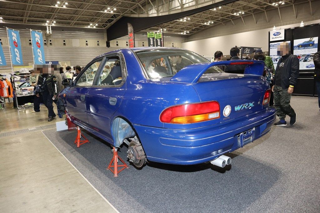 ノスタルジック2デイズ2026で新サービス「スバル ヘリテージサービス」をプロモーションしたスバル（写真：筆者撮影）