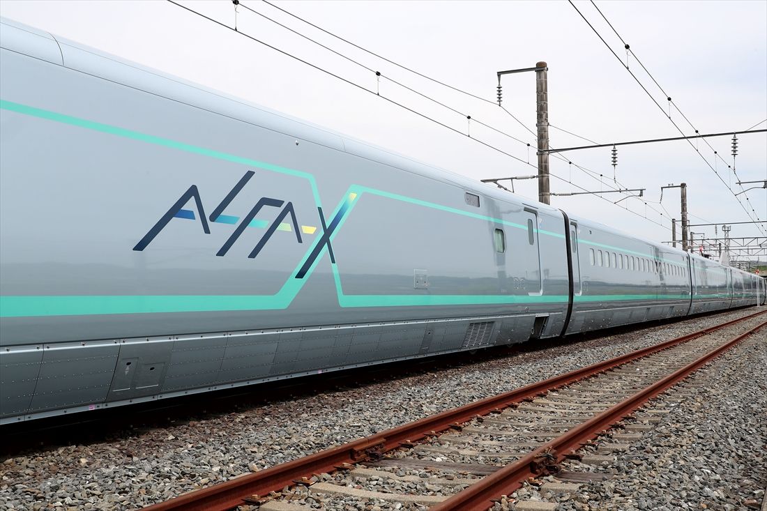 JR東日本の新幹線試験車両「ALFA-X（アルファエックス）」（撮影：尾形文繁）