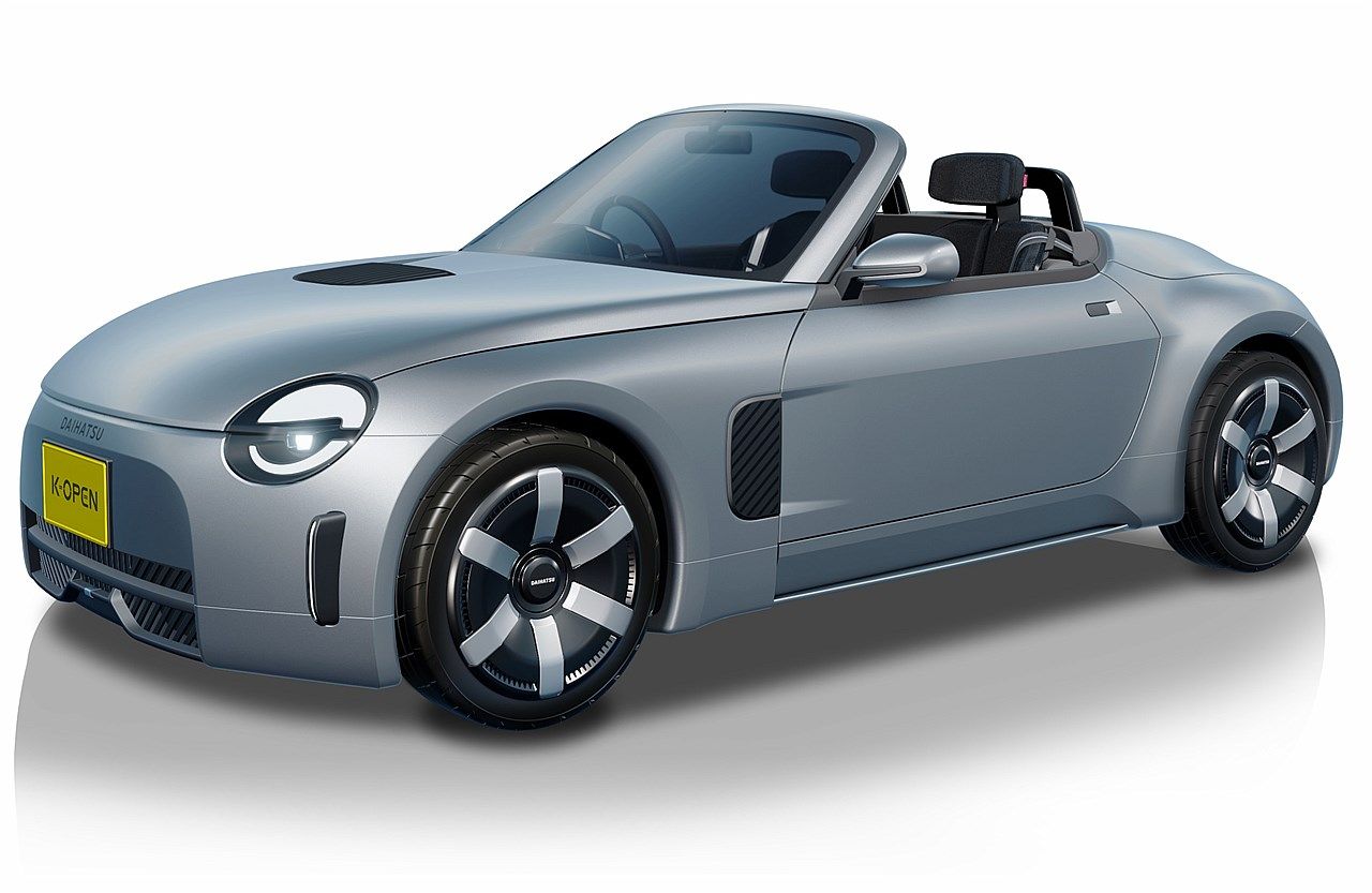 ジャパンモビリティショー2025で公開されたダイハツ「K-OPEN」（写真：ダイハツ工業）