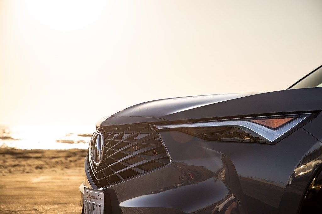 ホンダがアメリカで販売するアキュラブランドのコンパクトSUV「ADX」（写真：平野 陽）