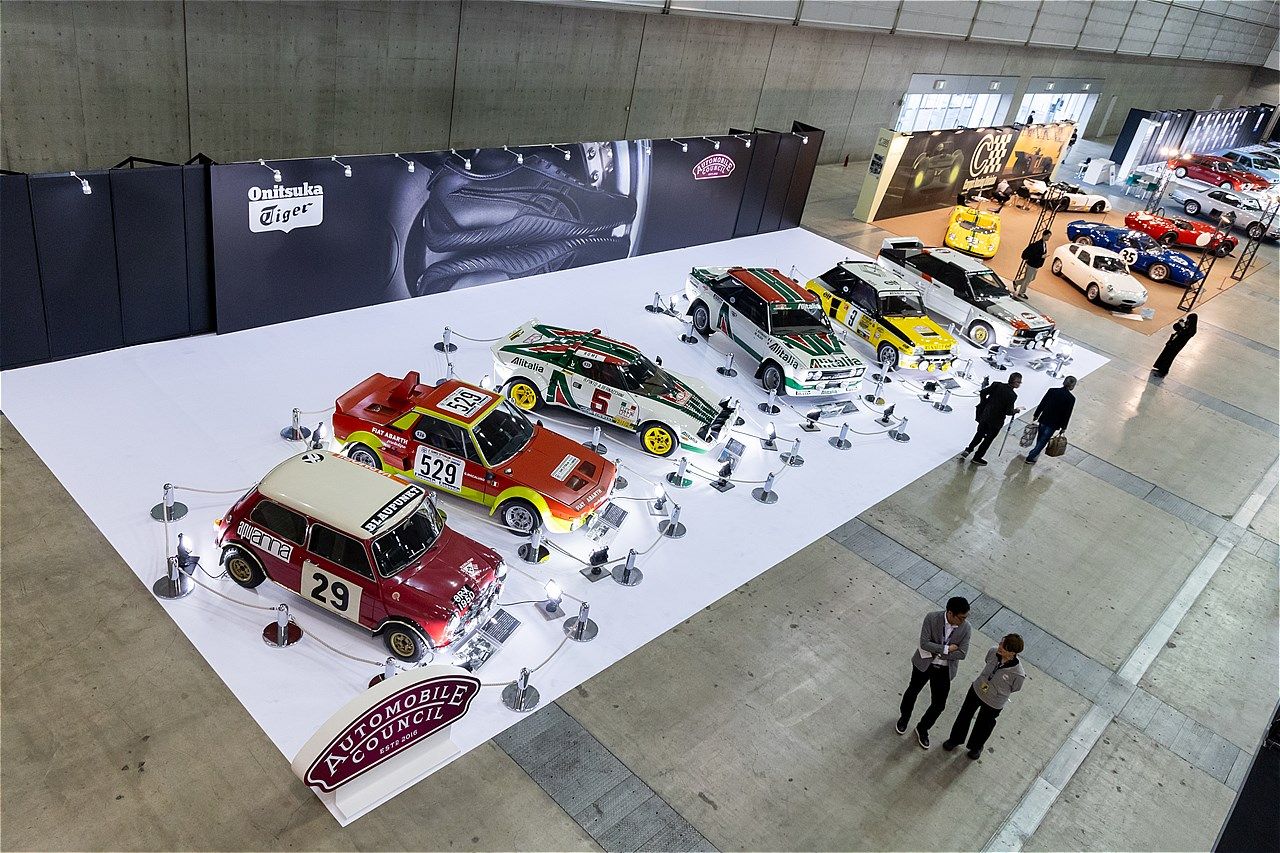 オートモビルカウンシル2025の会場風景（筆者撮影）