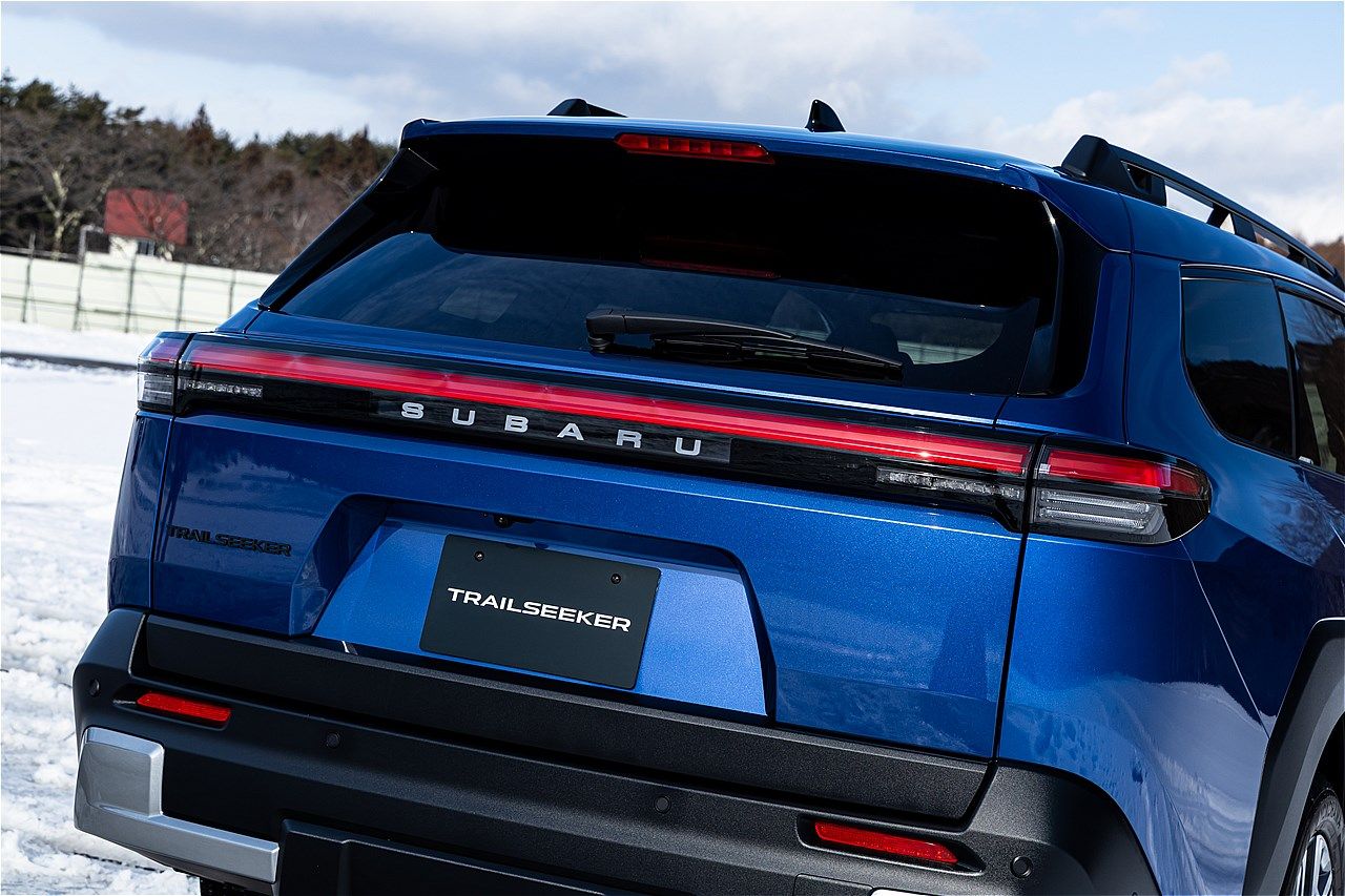 2026年4月上旬に正式発表予定、スバル新型BEV「トレイルシーカー」のプロトタイプ（写真：三木 宏章）