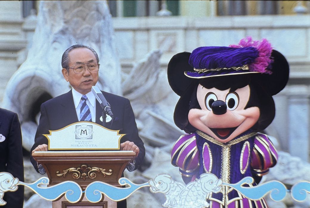 ディズニーシーオープニングセレモニー（撮影：2001年9月4日、梅谷秀司）