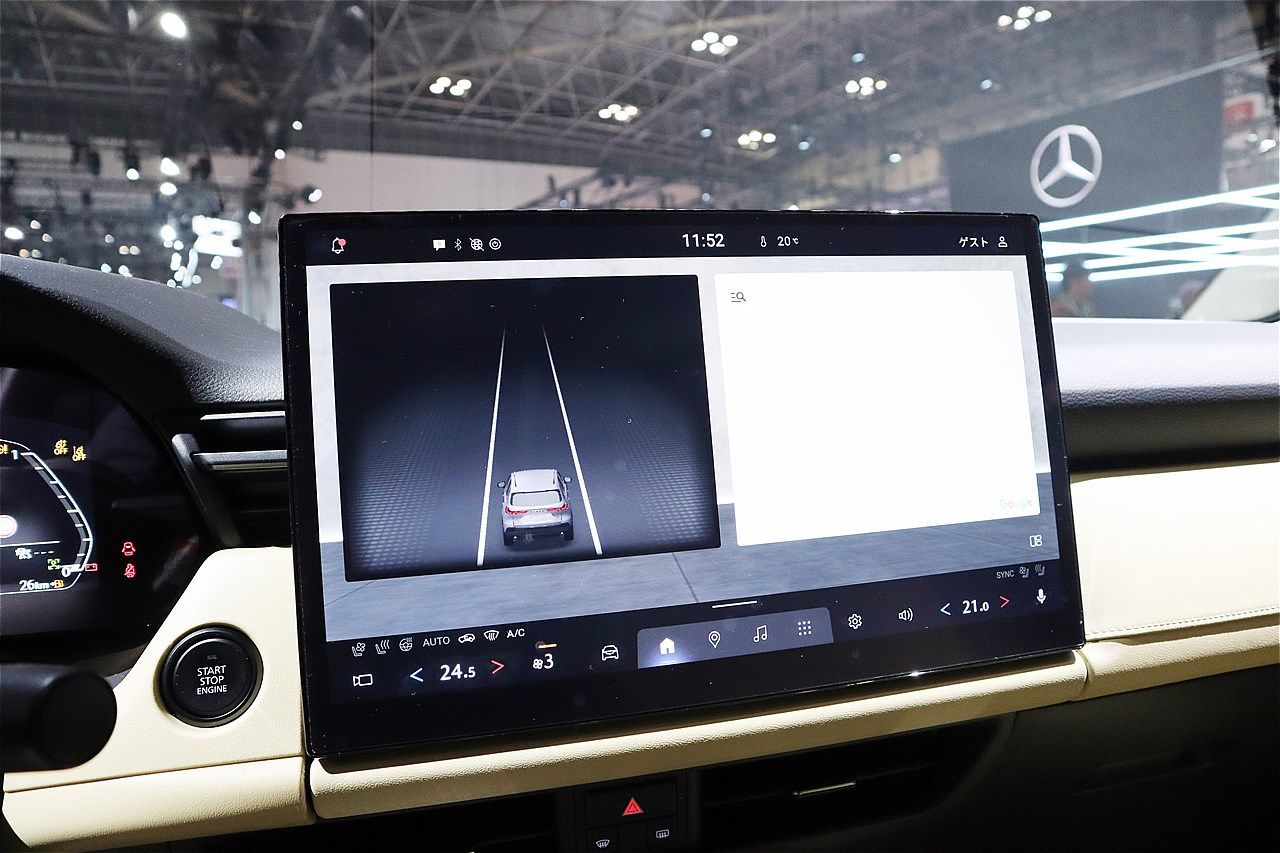 ジャパンモビリティショー2025に展示されたマツダの新型「CX-5」（筆者撮影）