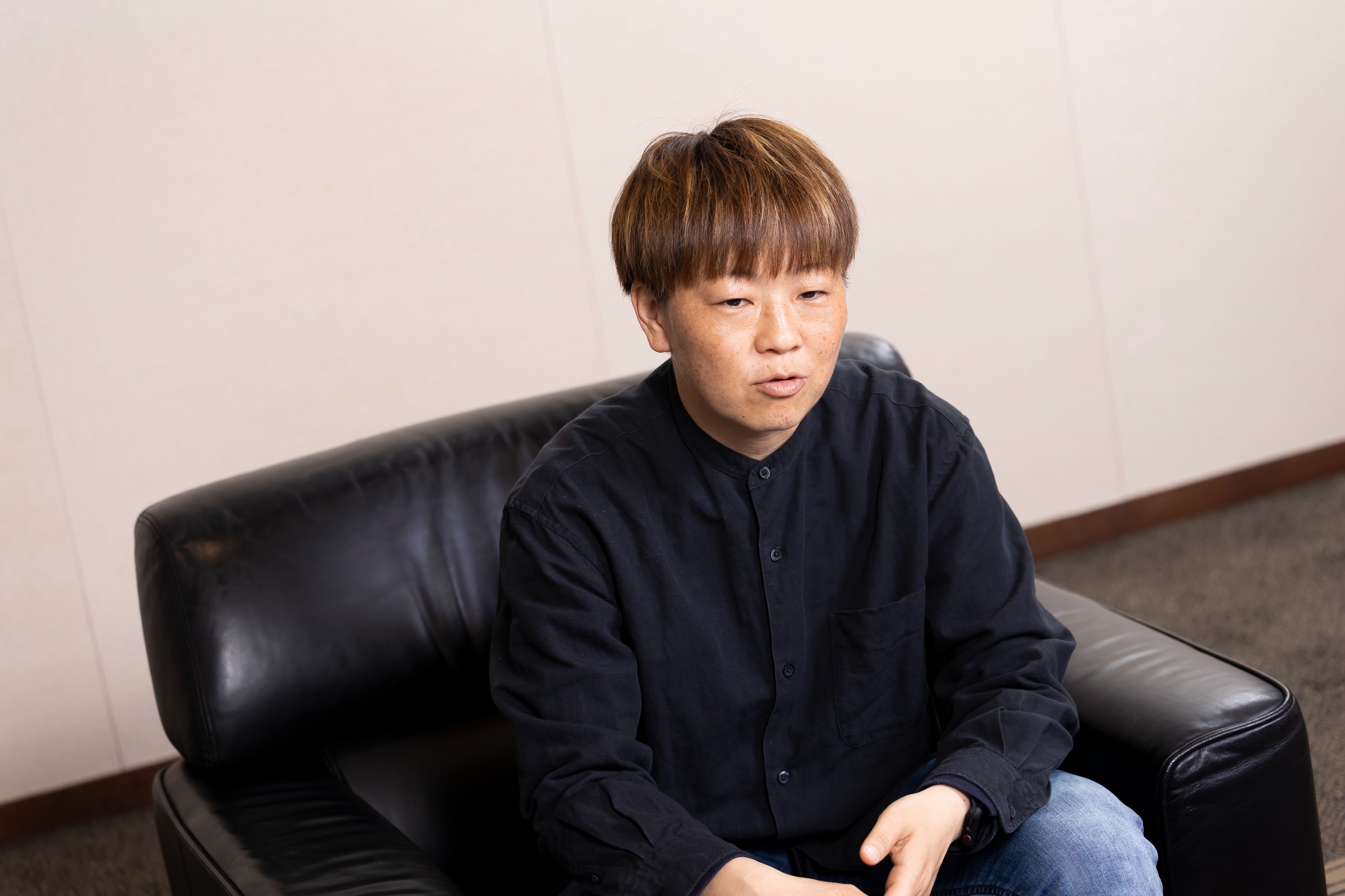 宮間あやさん(写真:今井康一撮影)