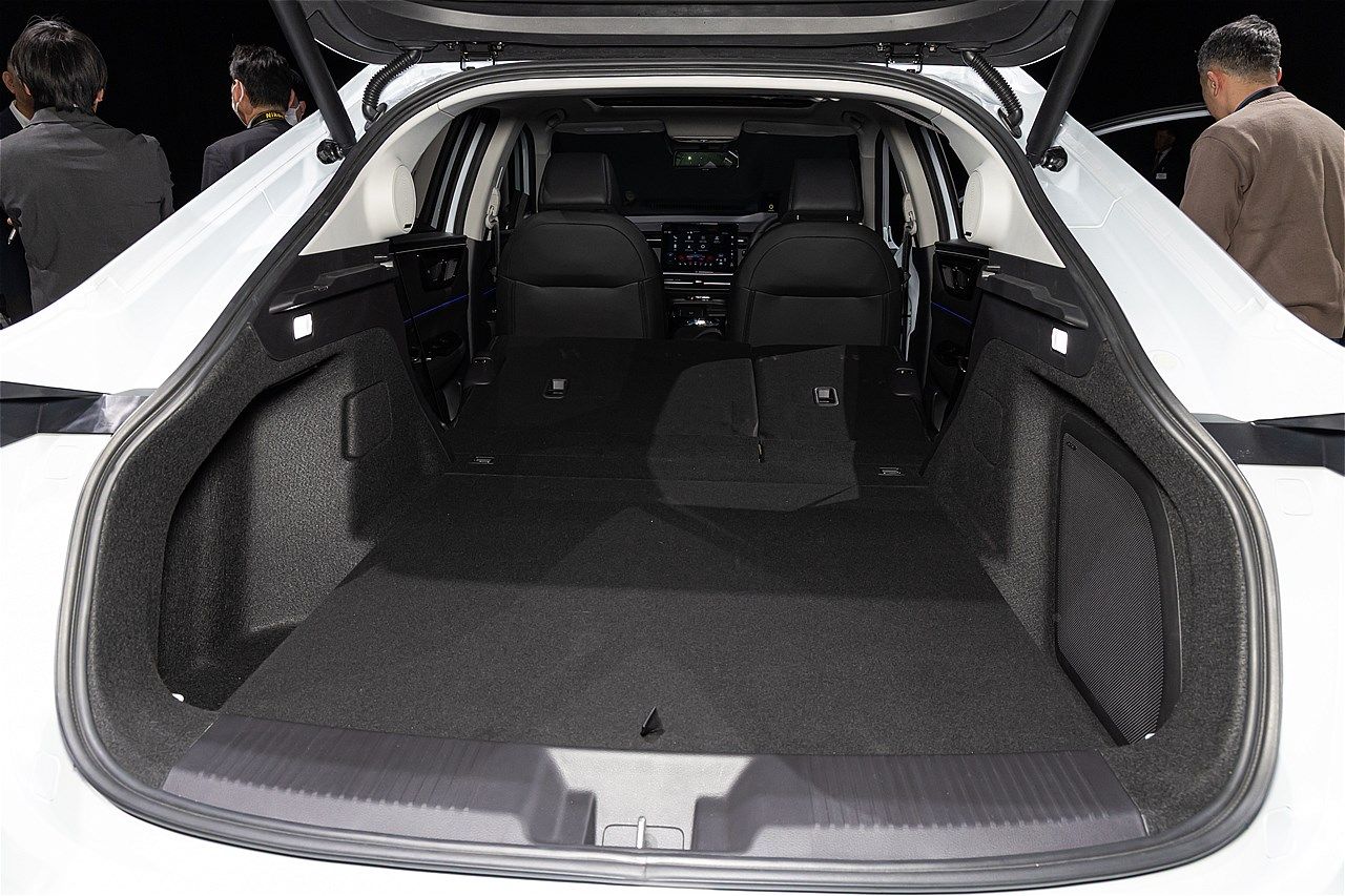 ホンダが2026年春発売を予定している新型BEV「インサイト」（写真：三木 宏章）