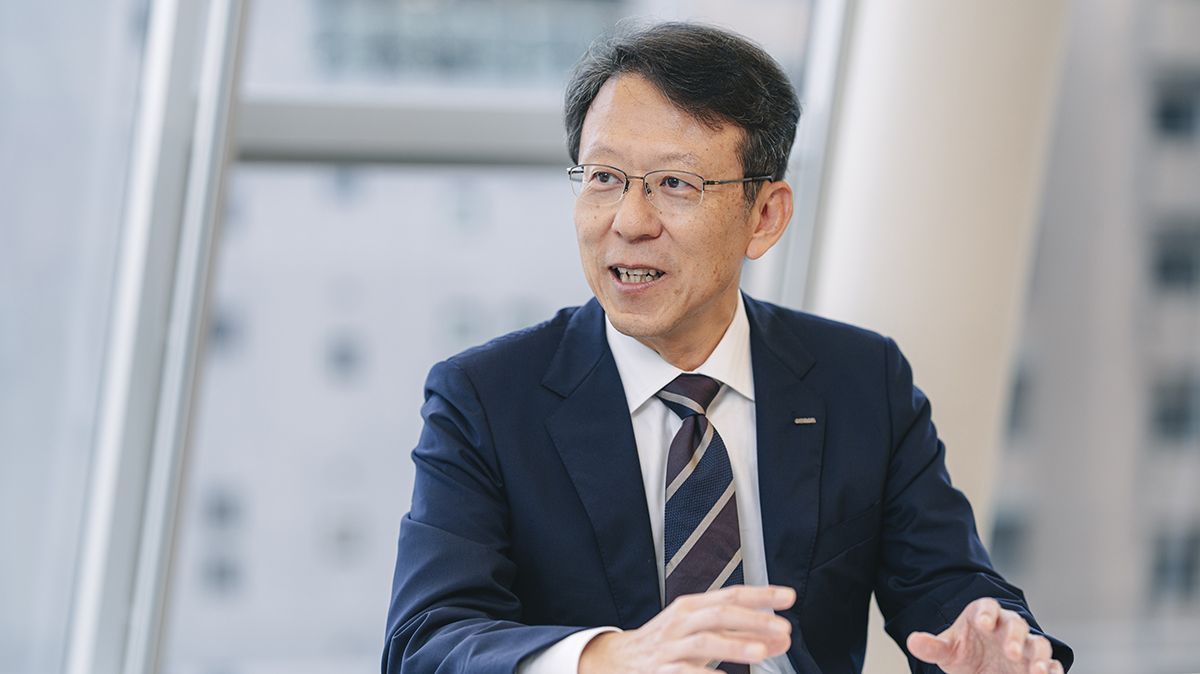 オムロン 執行役員専務 CFO 兼 グローバル戦略本部長 竹田 誠治 氏