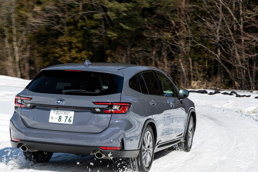 スバル「レヴォーグ レイバック」のディテール（写真：三木 宏章）