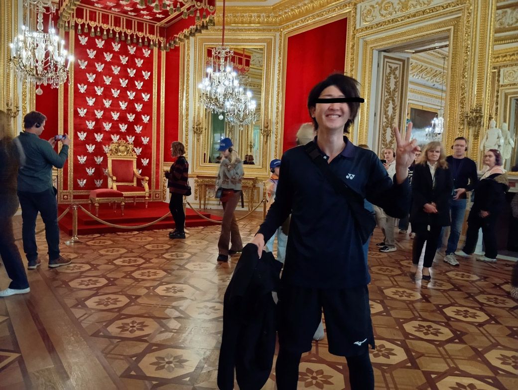 ポーランド×YONEX×MIZUNO（筆者撮影）