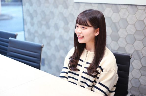 「でも、フレキャンに出てみたら想像以上に忙しくて苦労しました……（笑）」と小杉さん（写真：筆者撮影）