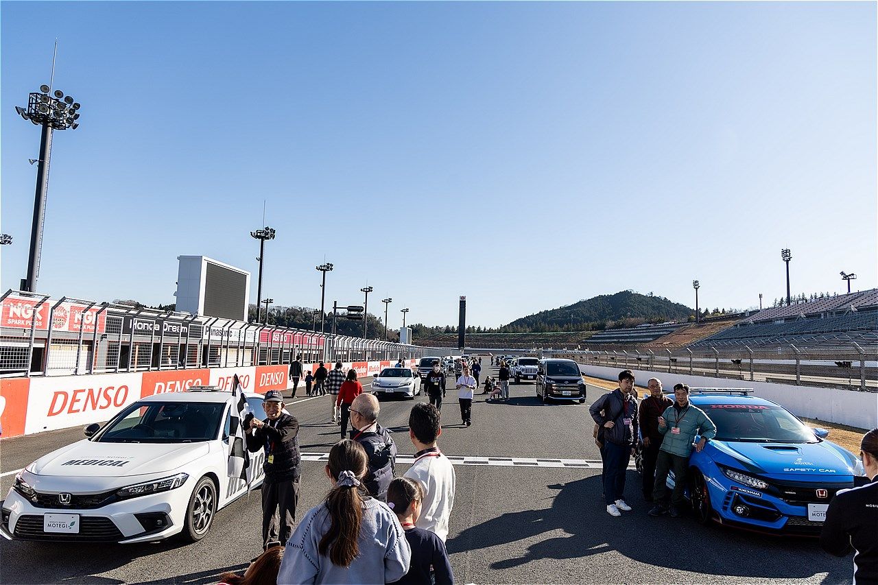2025年12月にモビリティリゾートもてぎで開催されたホンダの株主優待イベントの様子（写真：三木 宏章）