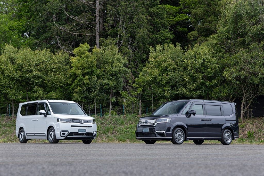 ホンダの新型ステップワゴン（東洋経済オンライン編集部撮影）