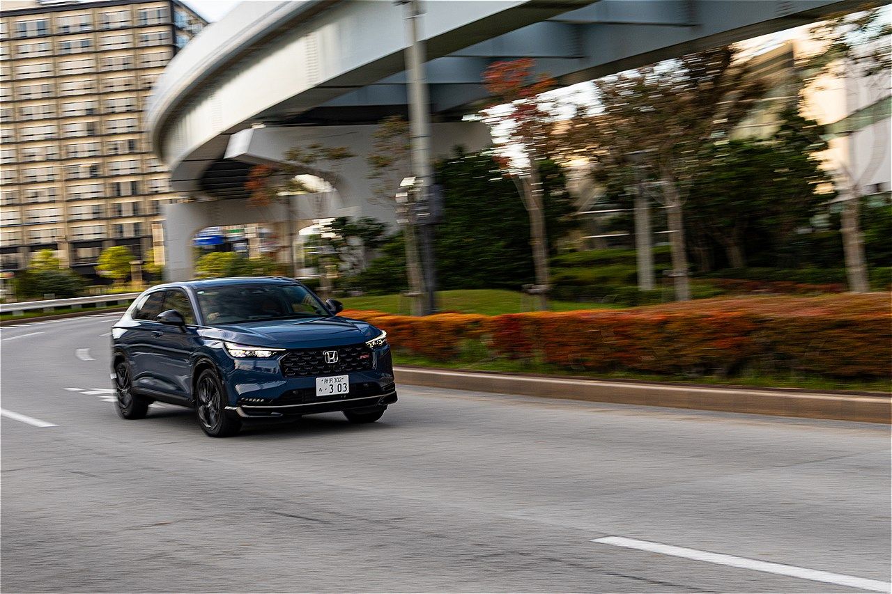 ホンダ「ヴェゼル e:HEV RS」（写真：三木 宏章）