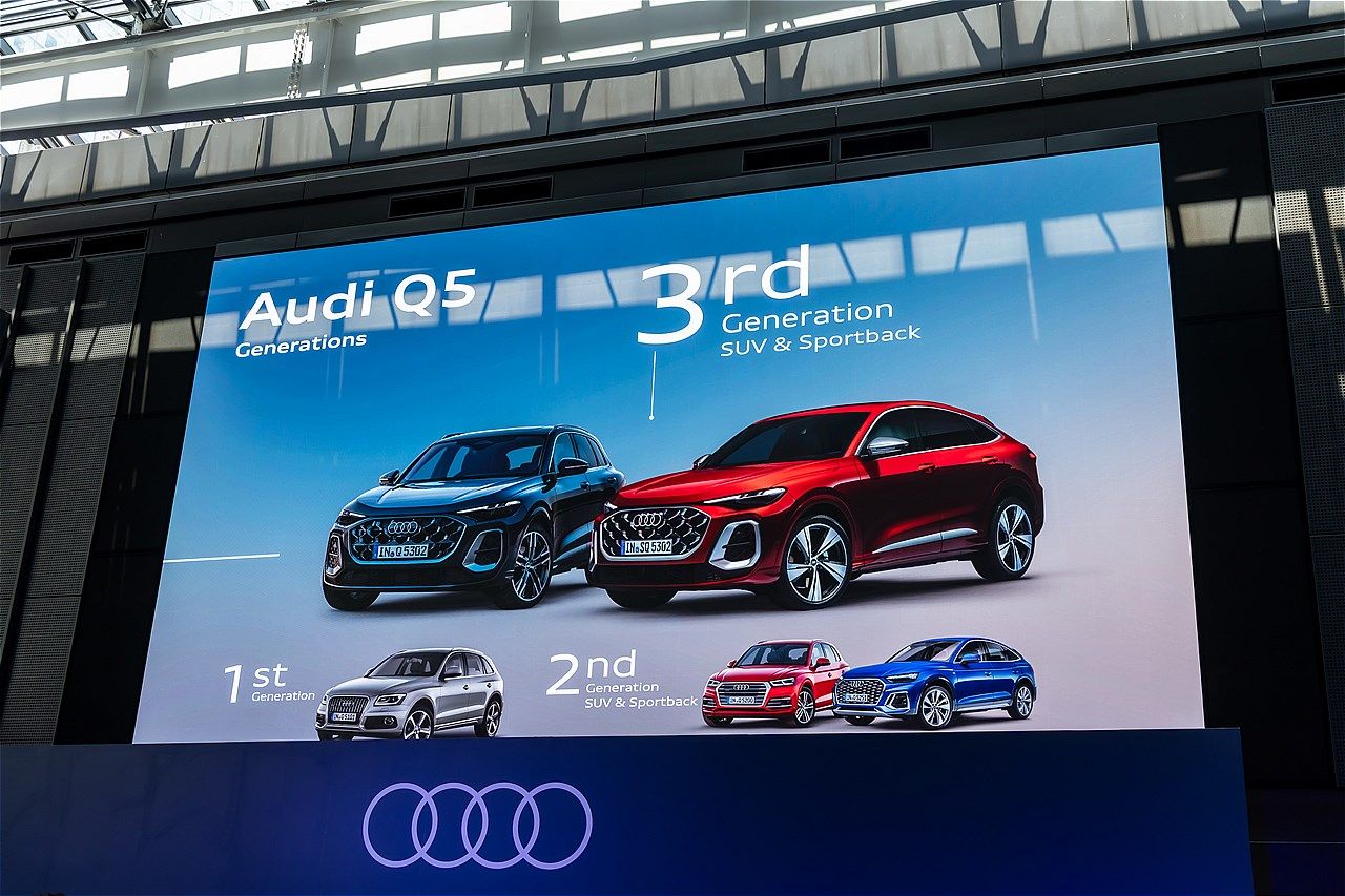 2025年7月24日に開催された「Audi New Models Special Debut Show」の様子（写真：三木 宏章）