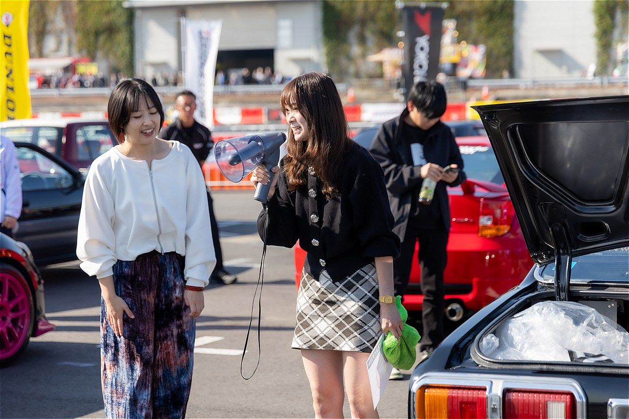 「GIRLS CAR COLLECTION × Japan Mobility Show 2025」の様子（写真：三木 宏章）
