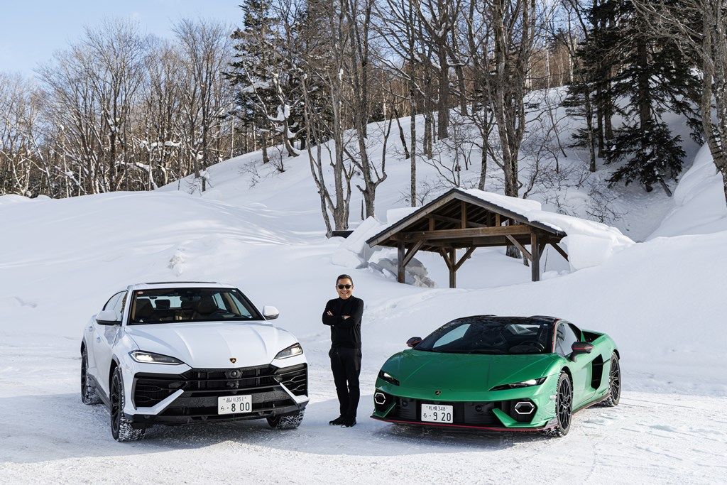 ランボルギーニの「テメラリオ」と「ウルスSE」（写真：Lamborghini）