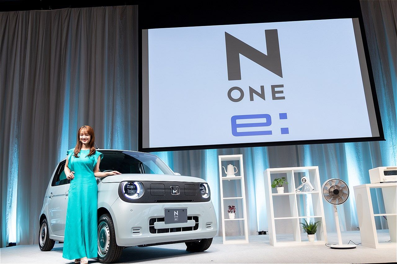 ホンダ「N-ONE e:」発表取材会およびイベントの様子（写真：三木 宏章）
