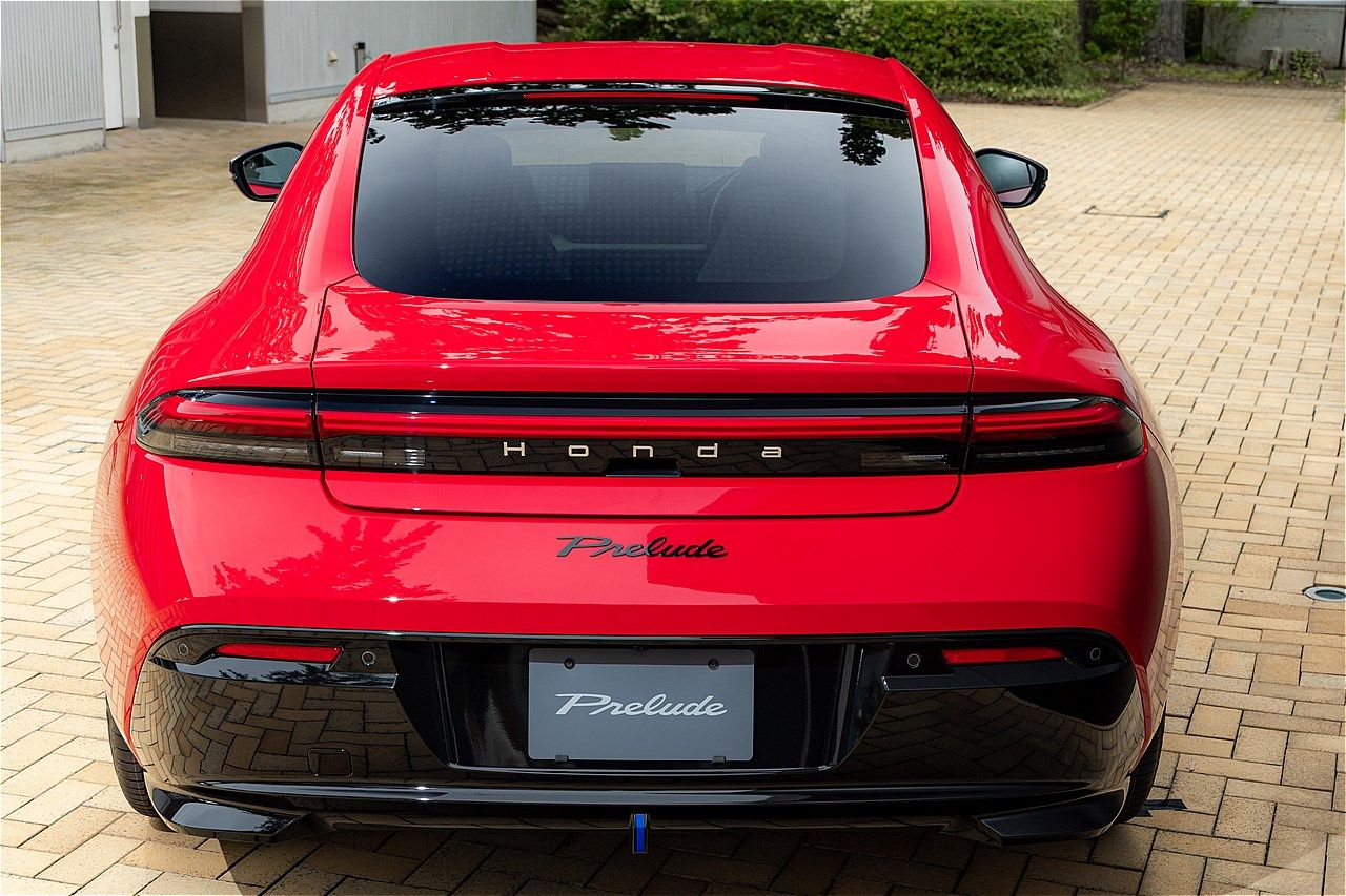 ホンダの新型「プレリュード」（写真：三木 宏章）