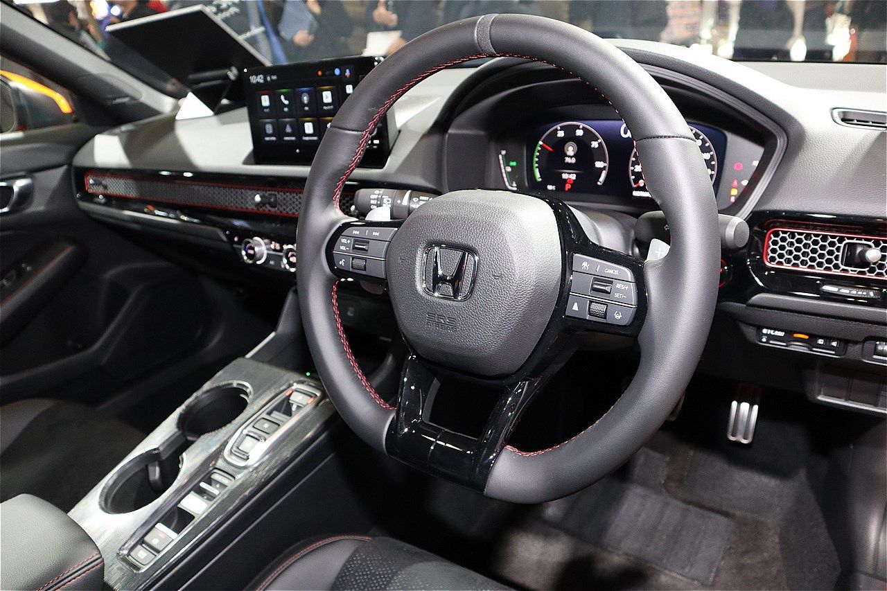 ホンダ「シビックe:HEV RSプロトタイプ」（写真：筆者撮影）