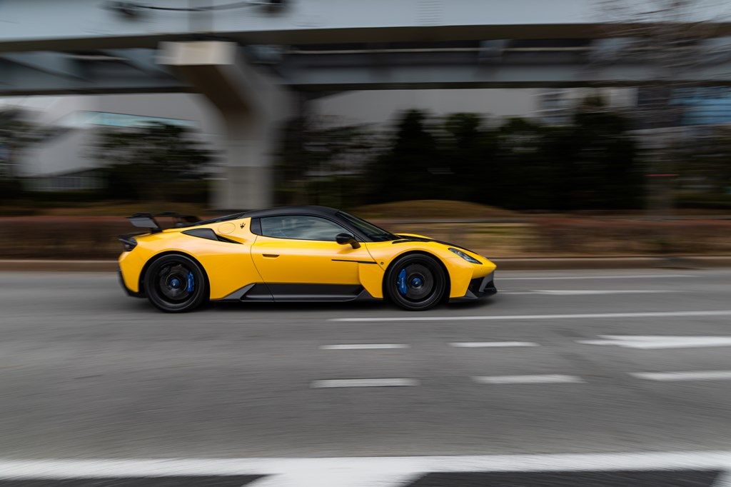 マセラティの最新モデル「GT2ストラダーレ」（写真：三木 宏章）