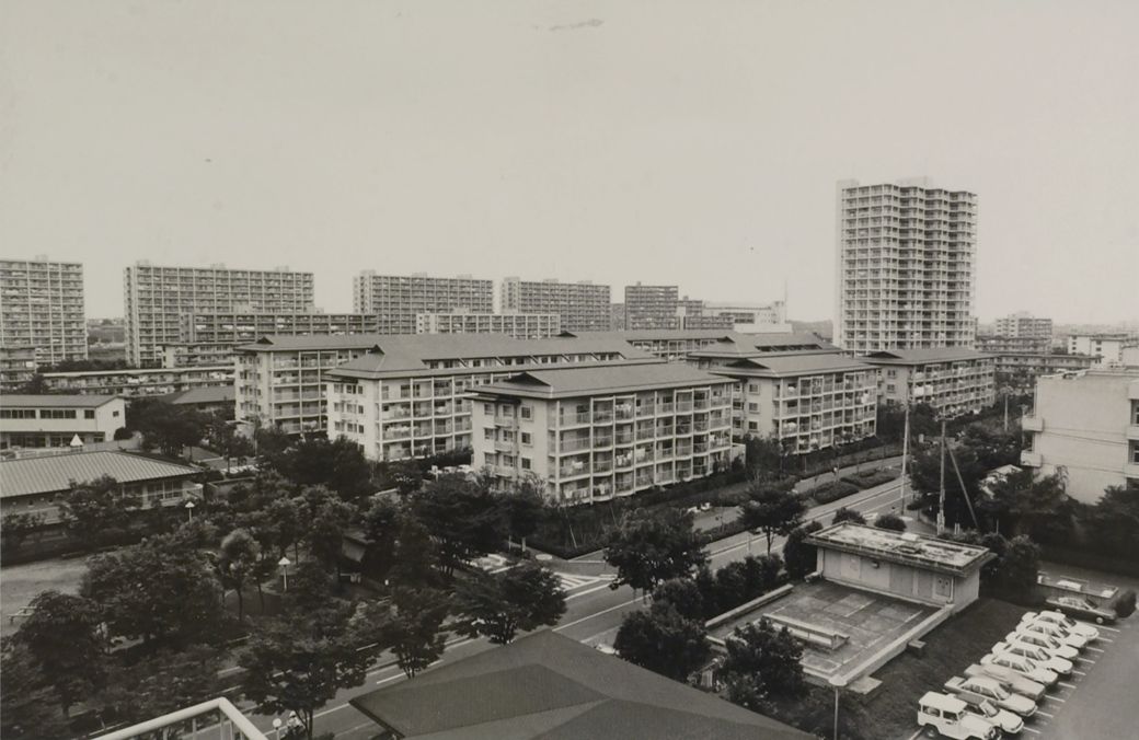 埼玉・志木ニュータウン（写真：1988年07月22日、堀口撮影）