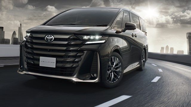 新型ヴェルファイアのディテール（写真：トヨタ自動車）