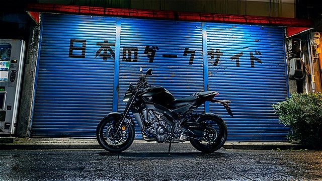 ヤマハの新型バイク「MT-09 Y-AMT」。写真は欧州仕様（写真：ヤマハ発動機）