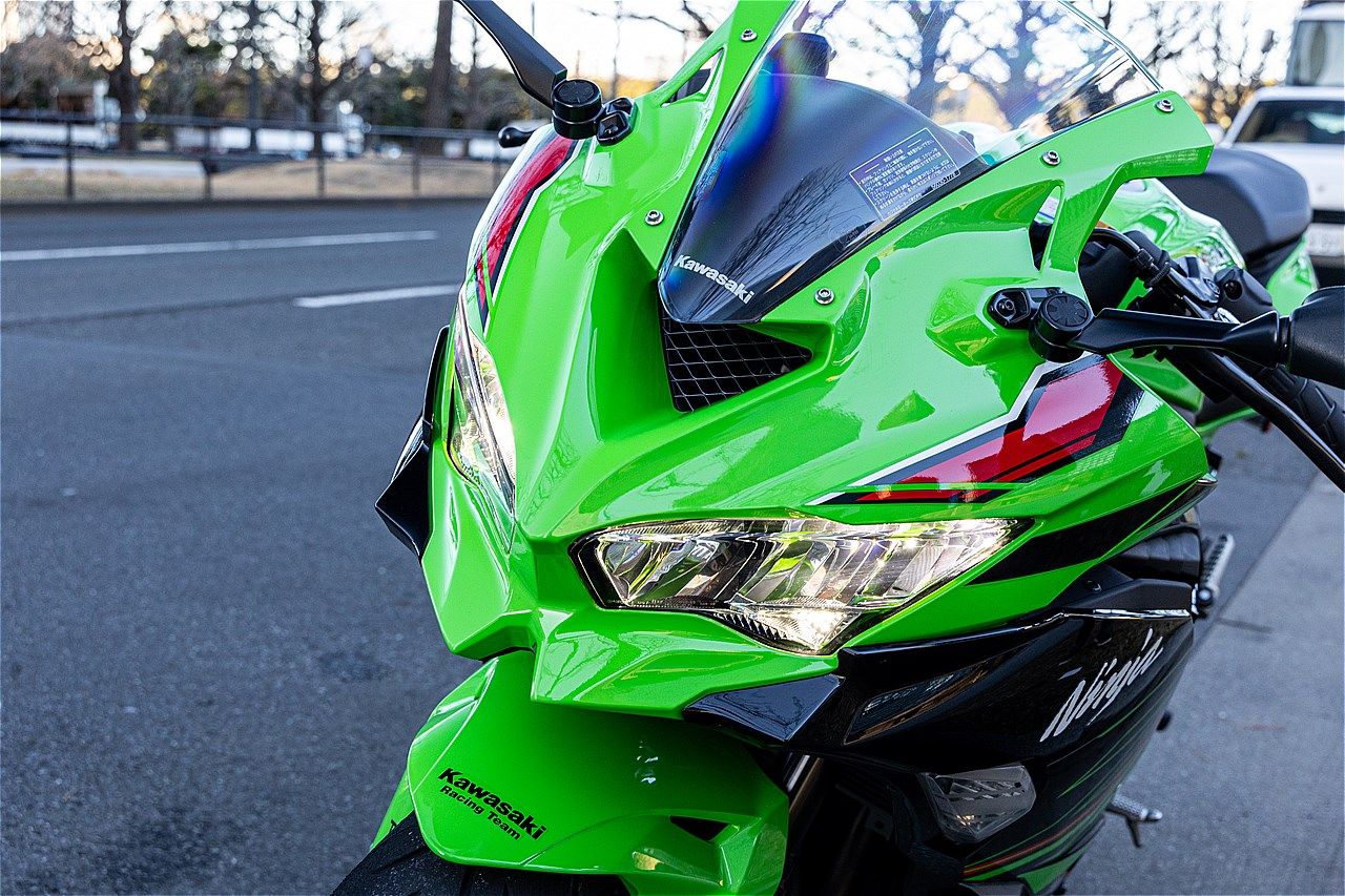 カワサキモータースジャパンのスーパースポーツモデル「Ninja ZX-4RR KRT EDTION」（写真：三木宏章）