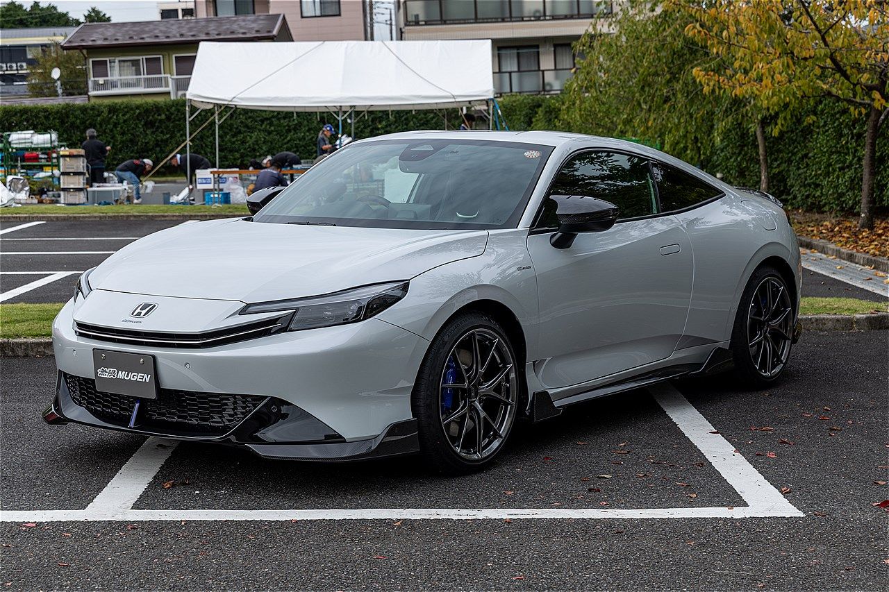 無限のアイテムを装着した新型「プレリュード」（写真：三木 宏章）
