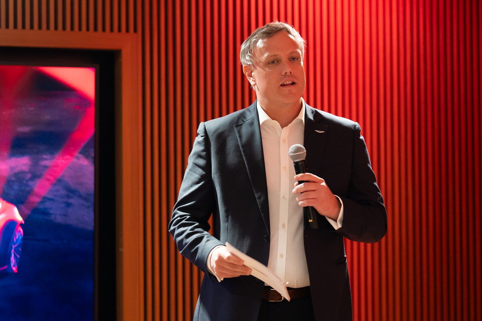 アジアパシフィックおよび中国を担当するリージョナルプレジデントのカール・ベイリス氏（写真:Aston Martin Japan）