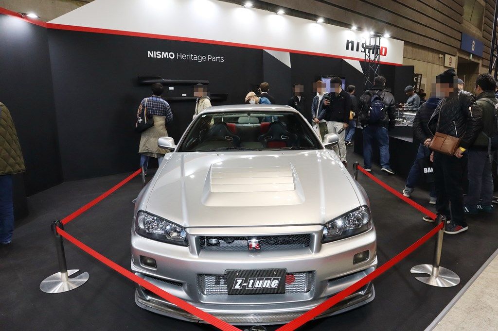 日産が展開する「ニスモヘリテージパーツ」（写真：筆者撮影）