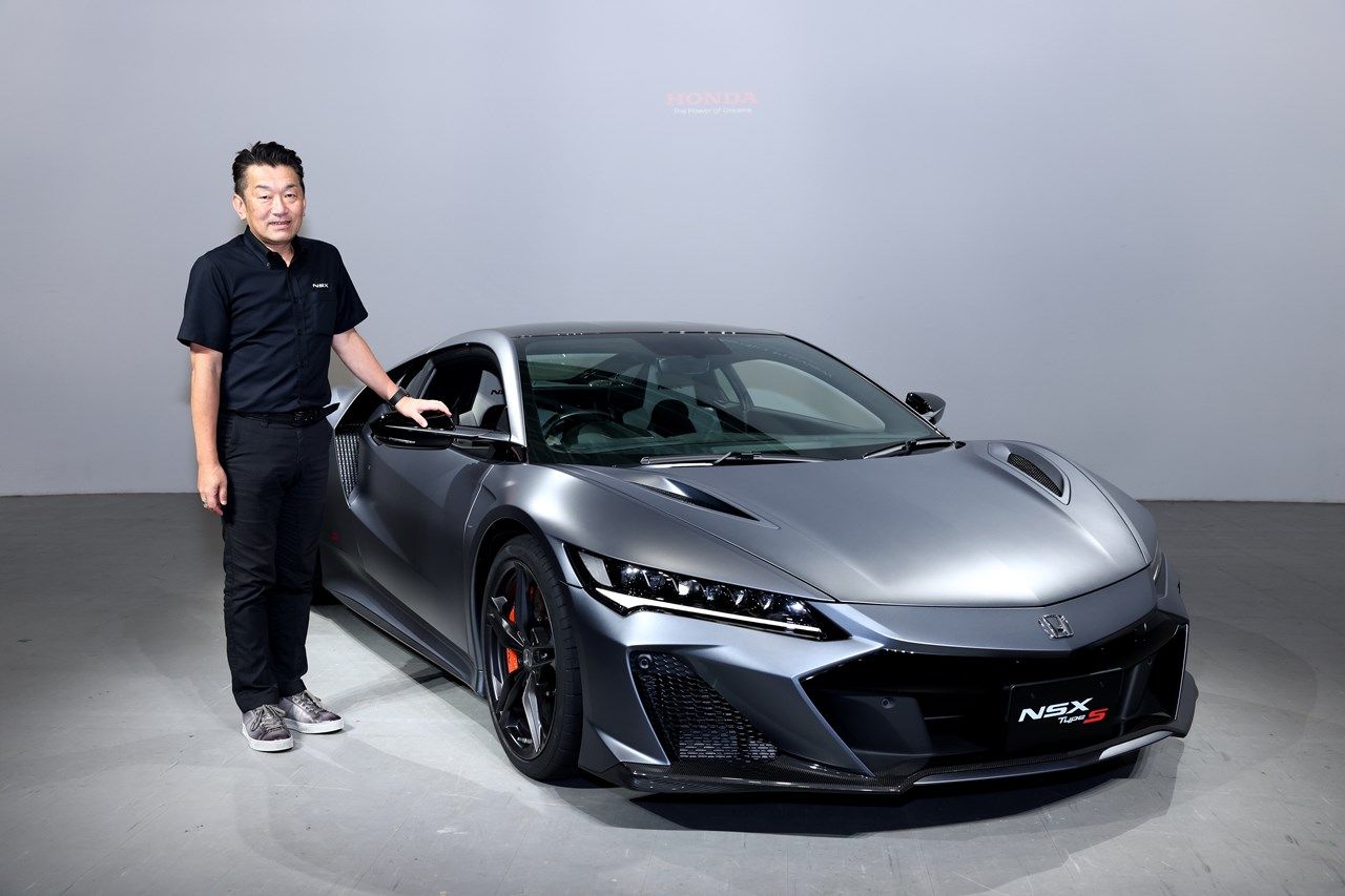 ホンダ「NSX Type S」事前説明会の様子（撮影：尾形文繁）