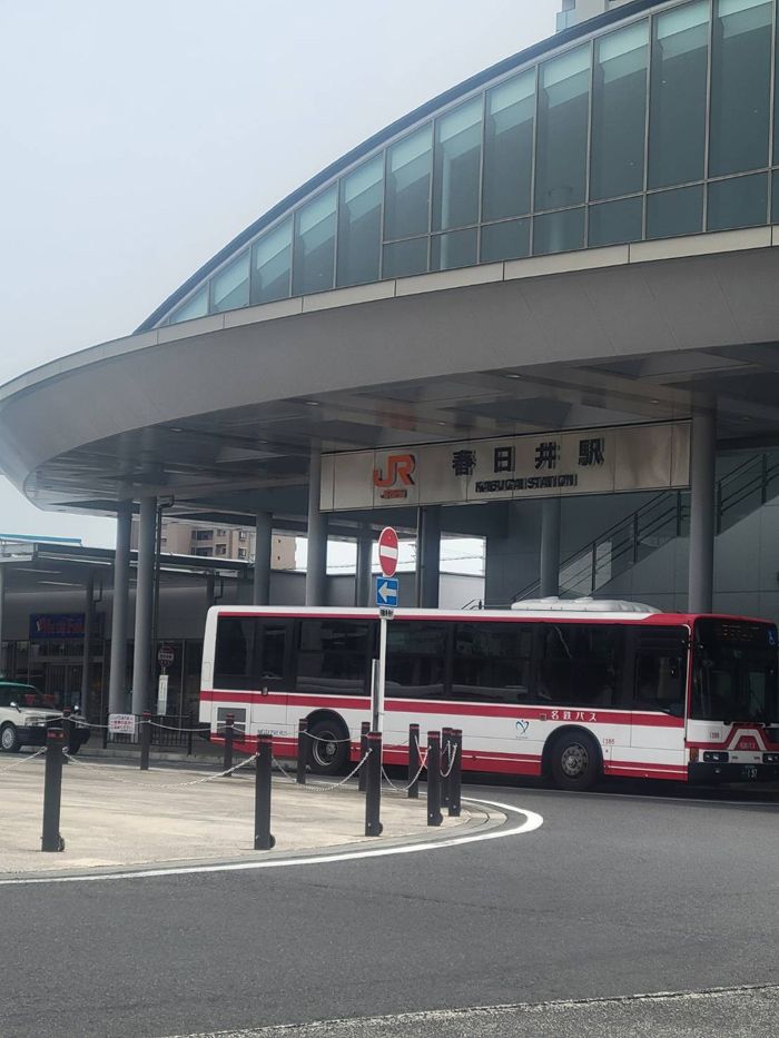 JR春日井駅。筆者は初めて降り立った（筆者撮影）