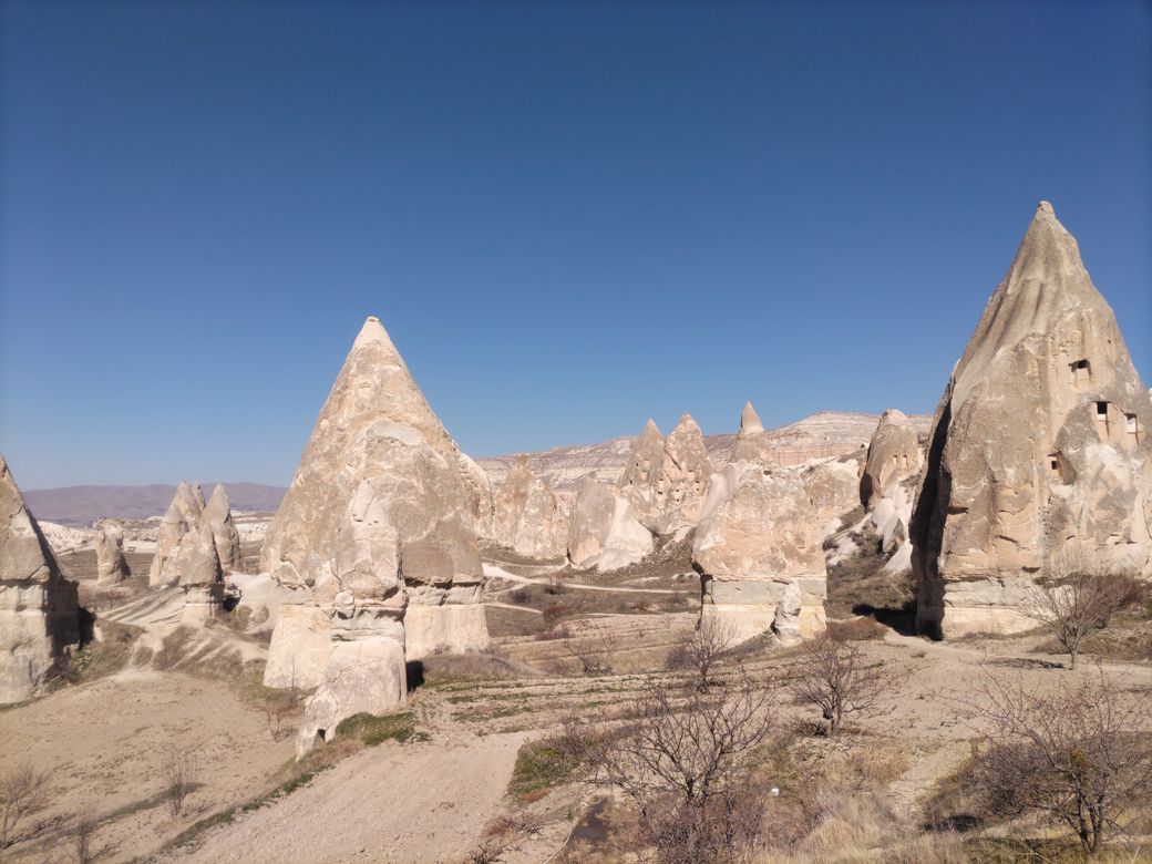 カッパドキアの奇形岩（写真：筆者撮影）