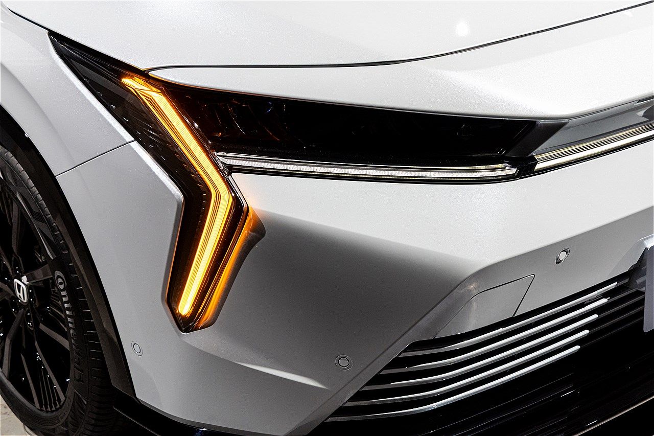 ホンダが2026年春発売を予定している新型BEV「インサイト」（写真：三木 宏章）