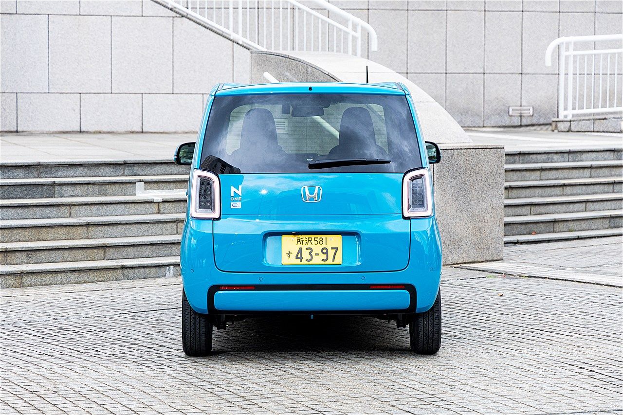 ホンダの軽乗用車クラスBEV「N-ONE e:」（写真：三木 宏章）