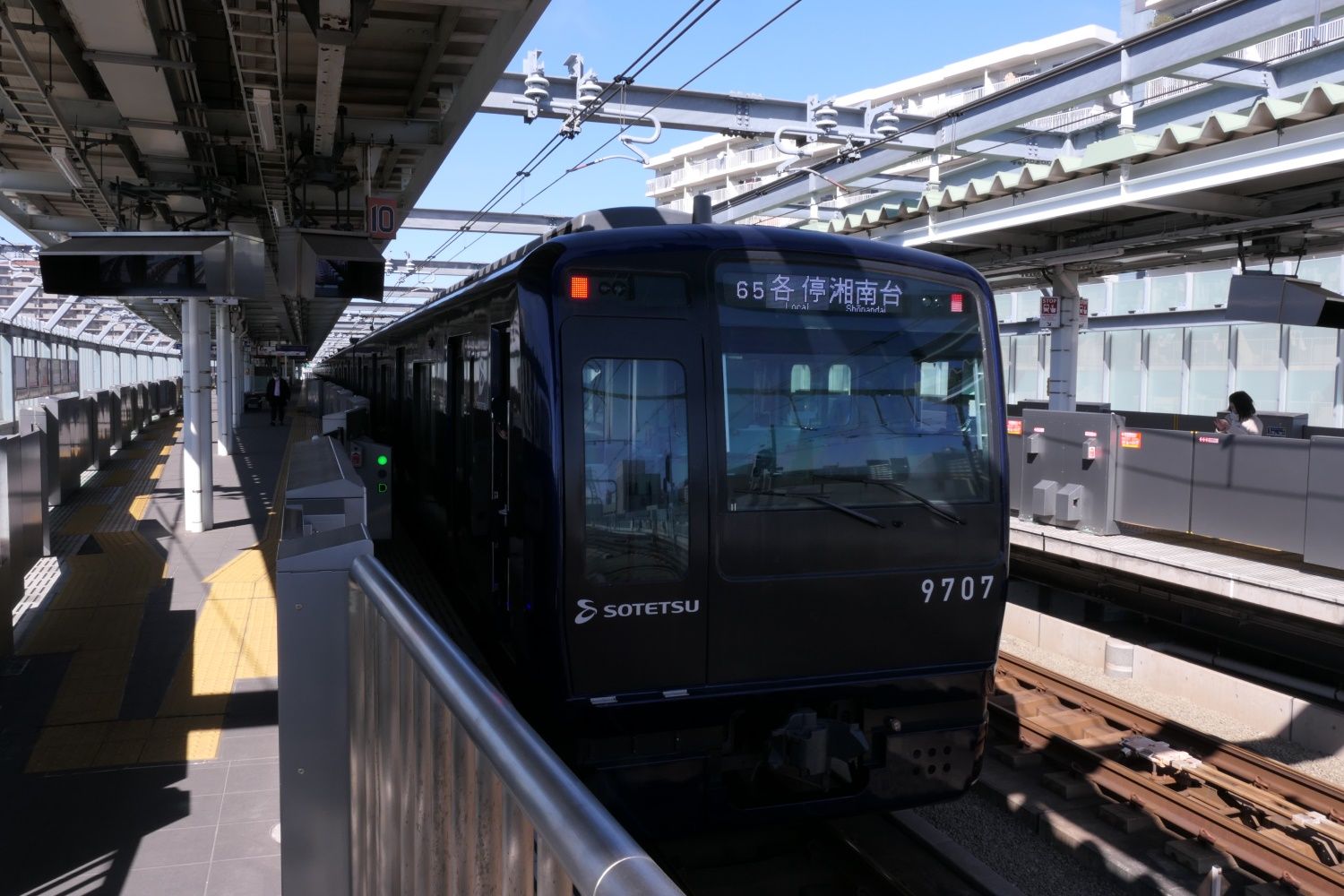相鉄　星川駅　留置線