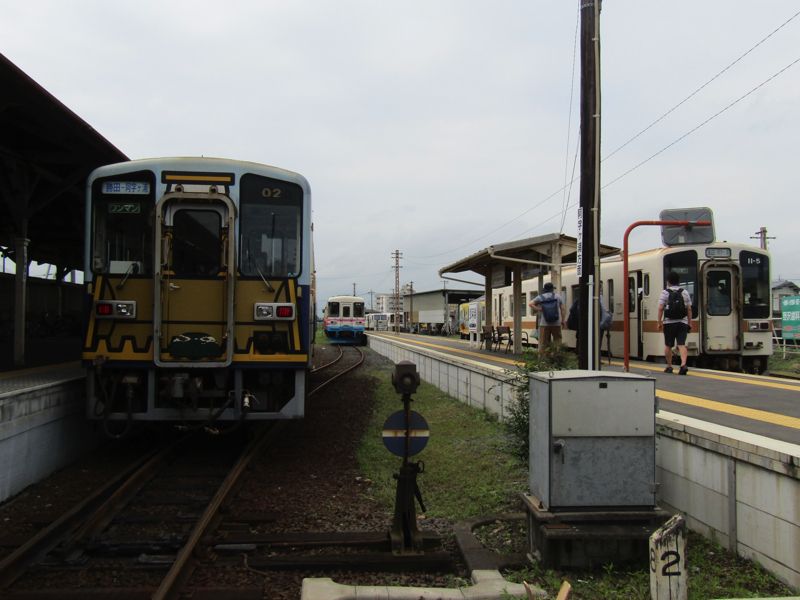 那珂湊駅（筆者撮影）