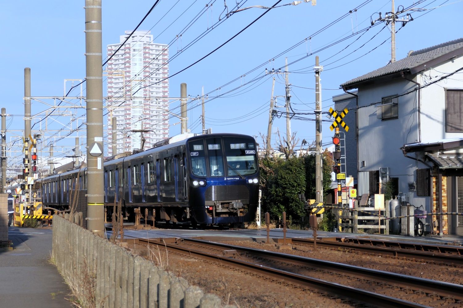 鶴ケ峰駅周辺連続立体交差事業 鶴ヶ峰5号踏切