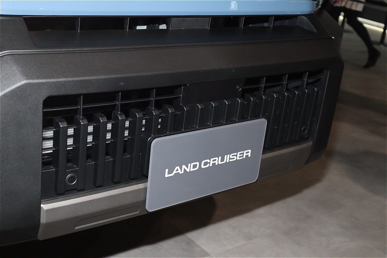 ジャパンモビリティショー2025に展示されていたトヨタ「ランドクルーザーFJ」（筆者撮影）