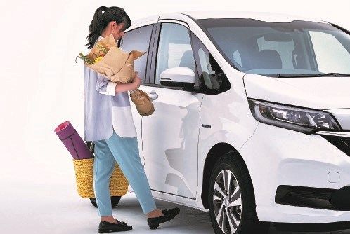 ホンダ・フリードのディテール（写真：本田技研工業）