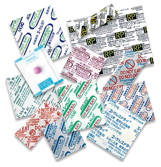 脱酸素剤「エージレス」