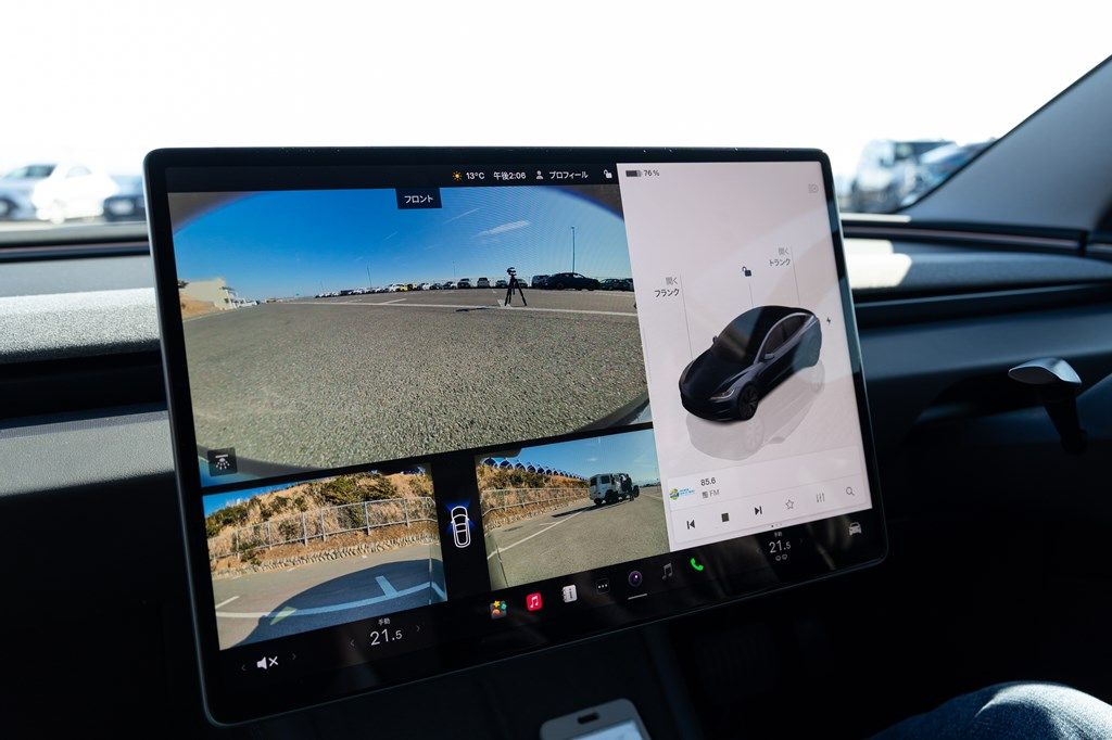 テスラ「Model 3」（写真：三木 宏章）